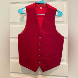 Vibrant Red Vest